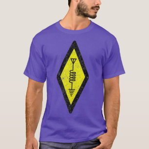 Symbol för internationell Amateur Radio HAM Operat T Shirt