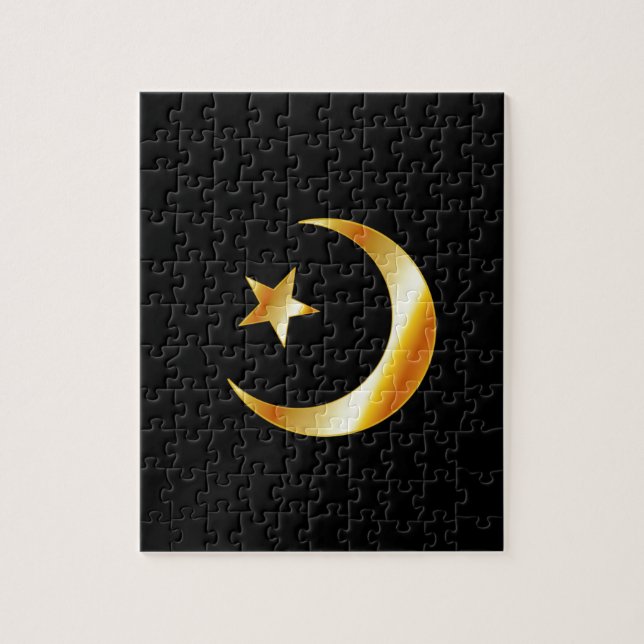 Symbol för islam religion pussel (Vertikal)