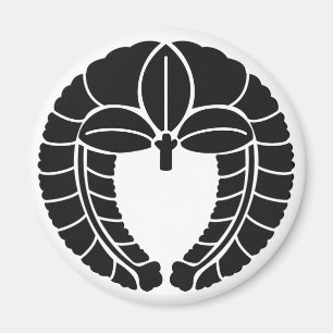 Symbol för japansk familjefäst (KAMON) Magnet