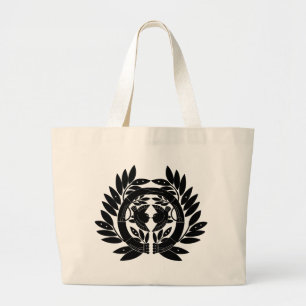 Symbol för japansk Family Crest KAMON Jumbo Tygkasse