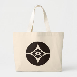 Symbol för japansk Family Crest KAMON Jumbo Tygkasse