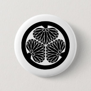 Symbol för japansk Family Crest KAMON Knapp