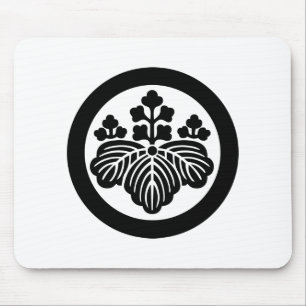 Symbol för japansk Family Crest KAMON Musmatta