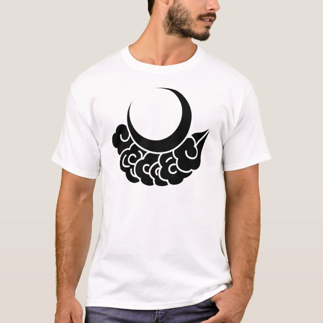 Symbol för japansk Family Crest KAMON Tröja (Framsida)
