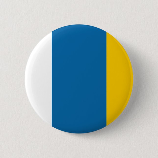 Symbol för Kanarieöarnas flagga Knapp (Framsida)