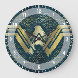 Symbol för  kvinnor i Guld Stor Klocka