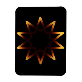 Symbol för livets träd-Orange, magnet