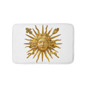 Symbol för Louis XIV Sol Kung Badrumsmatta