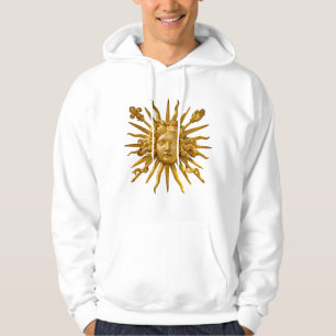 Symbol för Louis XIV Sol Kung Hoodie