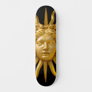 Symbol för Louis XIV Sol Kung Mini Skateboard Bräda 18,5 Cm