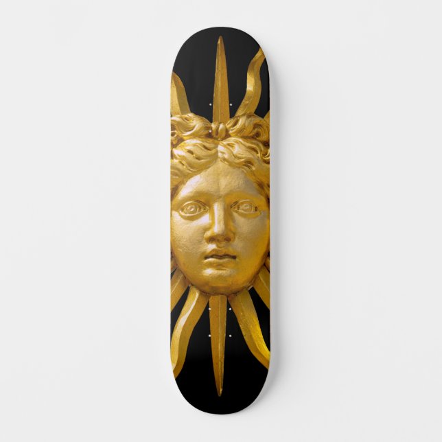 Symbol för Louis XIV Sol Kung Mini Skateboard Bräda 18,5 Cm (Framsida)