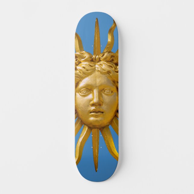 Symbol för Louis XIV Sol Kung Mini Skateboard Bräda 18,5 Cm (Framsida)