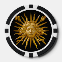 Symbol för Louis XIV Sol Kung