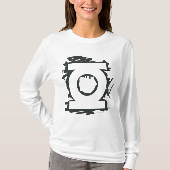 Symbol för markör för grönt tee shirt (Framsida)