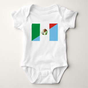 symbol för mexico guatemala halvt flaggaland t shirt