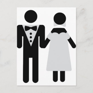 Symbol för möhippa vykort