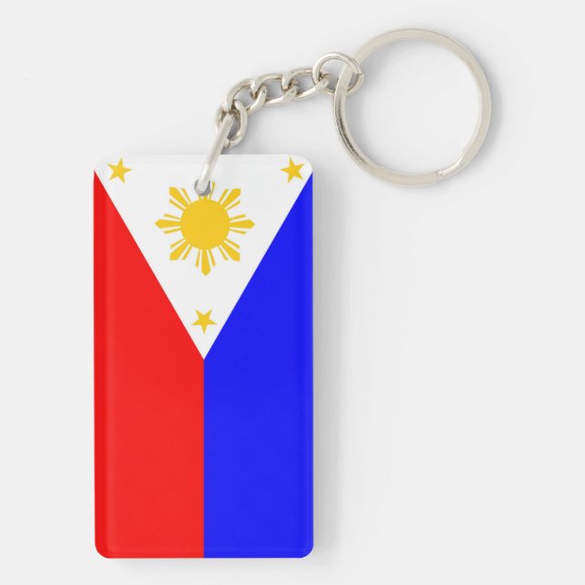 Symbol för nation för Philippines landflagga (Baksidan)