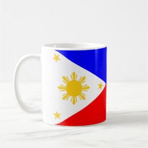 Symbol för nation för Philippines landflagga Kaffemugg