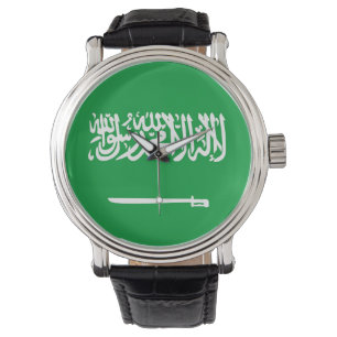 symbol för nation för Saudi Arabia landflagga Armbandsur