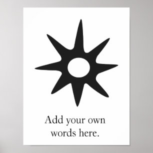 Symbol för NSOROMMA av förmynderskap Poster
