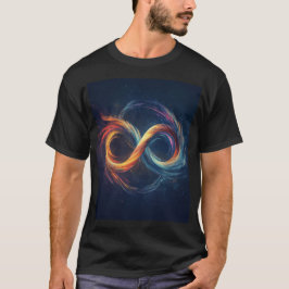 Symbol för oändlig Logotyp1 Digital Art T Shirt