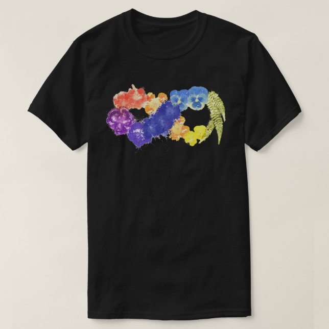 Symbol för oändlighet av neurodiversitet t shirt (Design framsida)