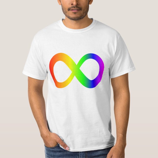 Symbol för oändlighet för t shirt (Framsida)