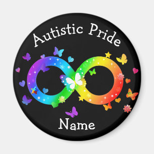 Symbol för oändligt Pride för ljud Magnet