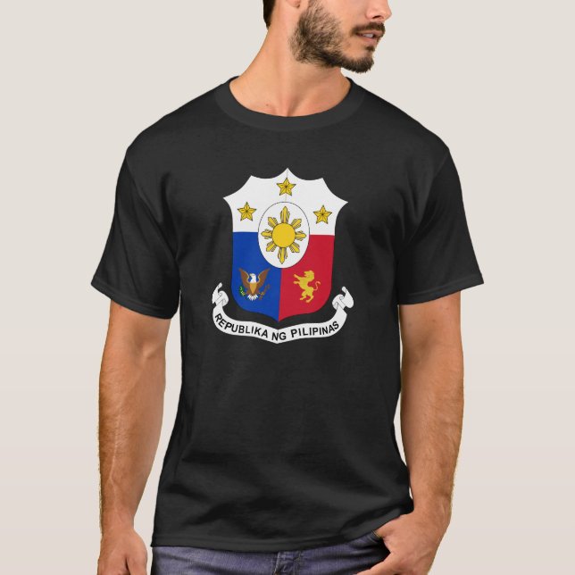 Symbol för Philippines officiellt T-shirt (Framsida)
