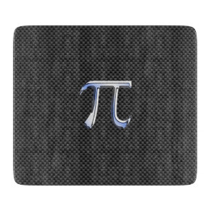 Symbol för Pi för silverkromnågot liknande på