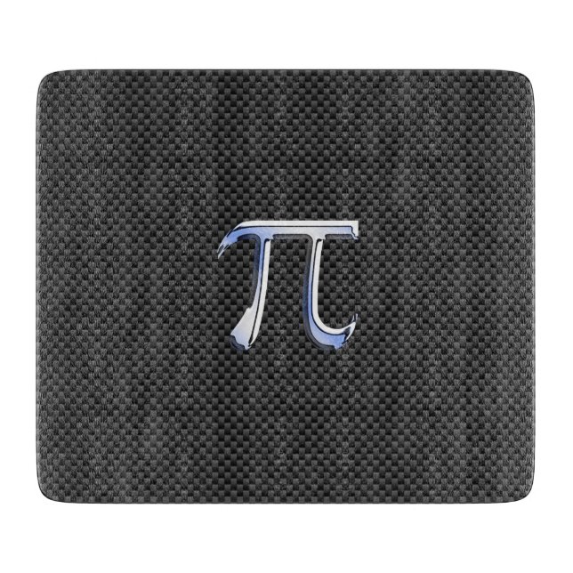 Symbol för Pi för silverkromnågot liknande på (Framsidan)