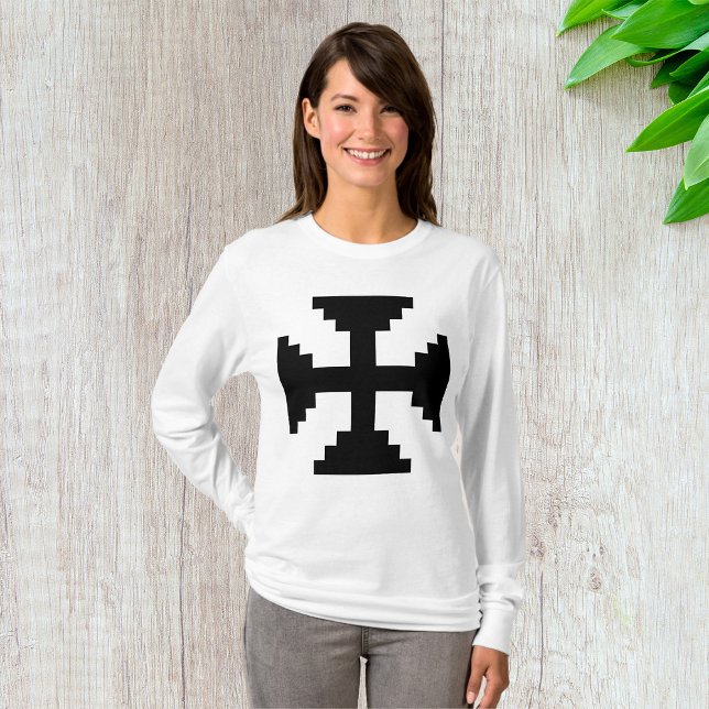 Symbol för Pixel Art Black Kor T Shirt (Skapare uppladdad)