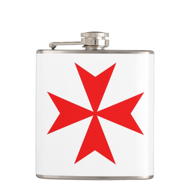 symbol för religion för malta templar riddareRöda Fickplunta (Framsidan)