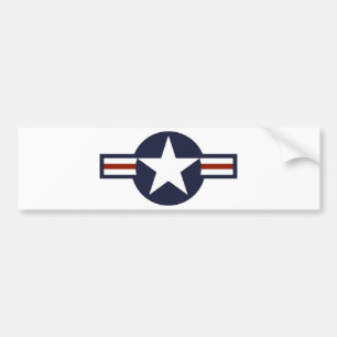 symbol för roundel för United States Amerika Bildekal