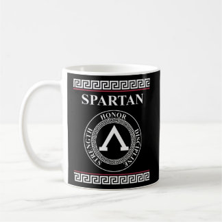 Symbol för Sparta för herrelösa Grekland Kaffemugg