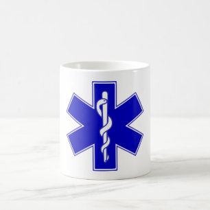 Symbol för Star of Life Kaffemugg