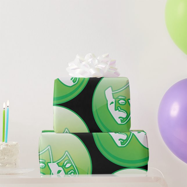 Symbol för teatermask presentpapper (Skapare uppladdad)