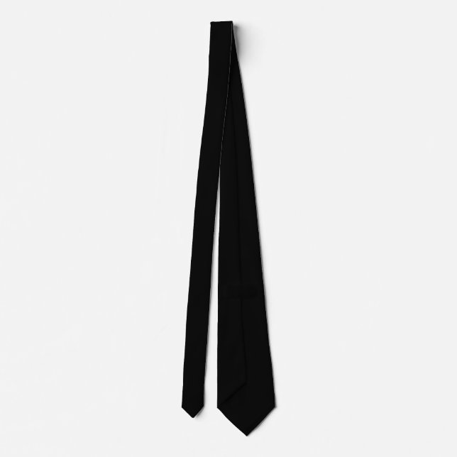 Symbol för tidlösa affärsmöten Svart Slips (Baksida)