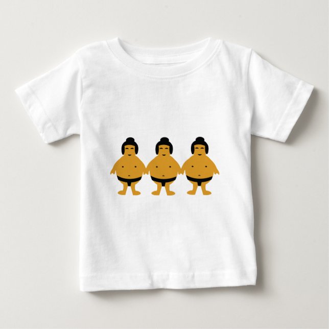 symbol för tre sumos t shirt (Framsida)