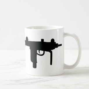 Symbol för Uzi vapenvapen Kaffemugg