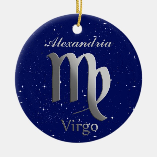 Symbol för våg Sol med Namn Julgransprydnad Keramik (Framsidan)