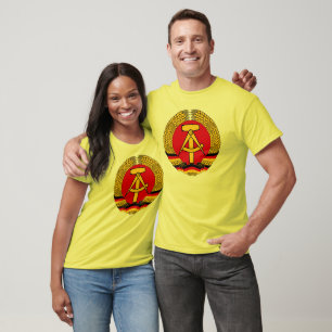 Symbol för vapensköldEast Germany officiellt T-shirt