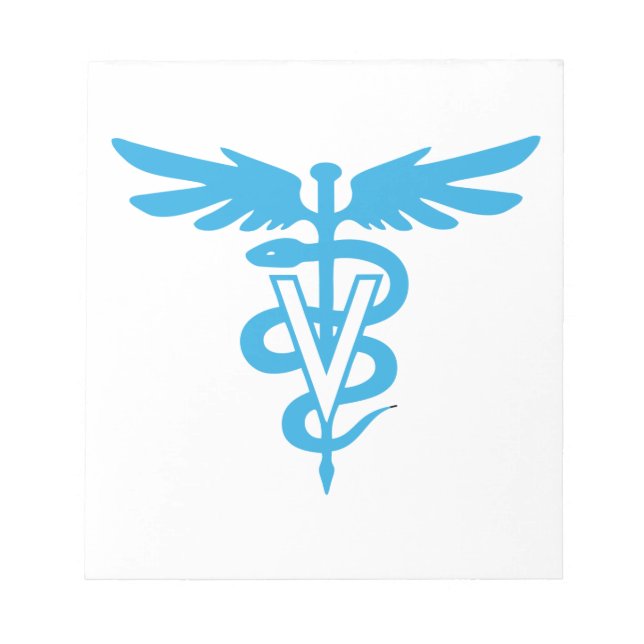 Symbol för veterinärmedicin anteckningsblock (Framsida)