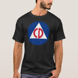 Symbol för vintage för United States borgerligt Tröja