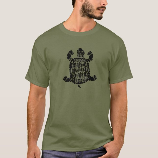 symbol för walliebäraaztec tee shirt (Framsida)