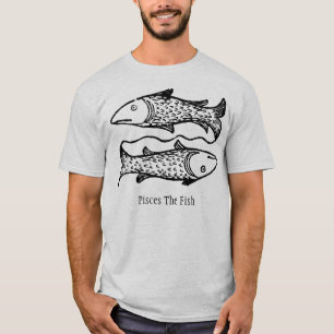 Symbol för zodiak Pisces Renaissance T Shirt