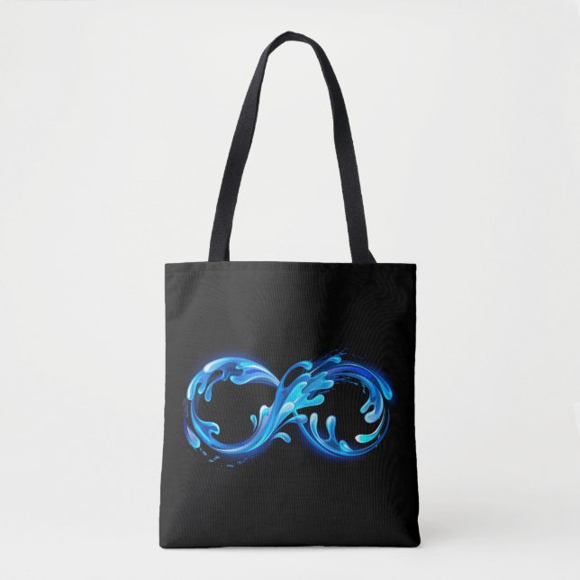 Symbol Infinity of Cold Clear Water Tygkasse (Framsida)