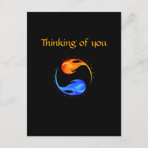 Symbol-kärlek Vykort