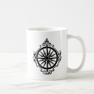 Symbol: Kompass Kaffemugg