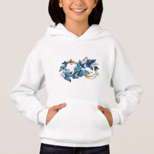 Symbol oändlighet av blå Morpho fjärilar T Shirt